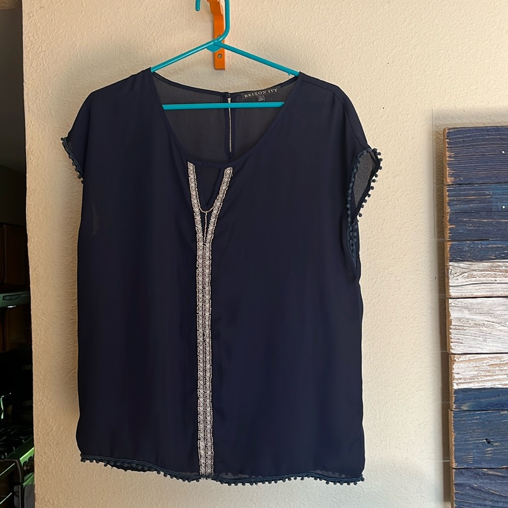 Sheer top - amazing details